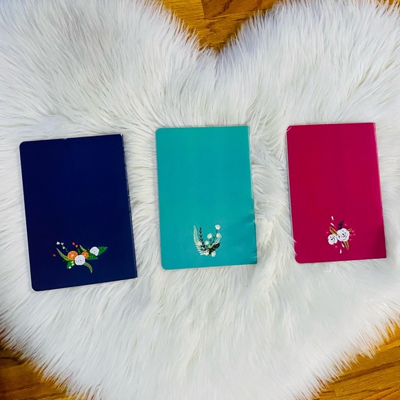 Notebook Striped “flower crown farm animals” 3 pack - Picture 8 of 8